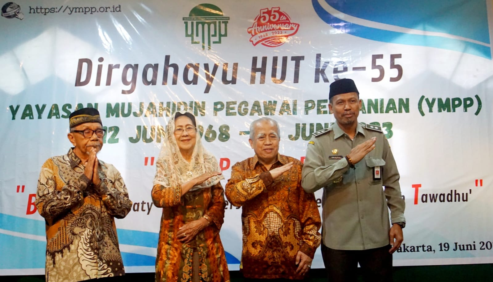 Dirgahayu HUT Ke-55 YMPP, 12 Juni 2023