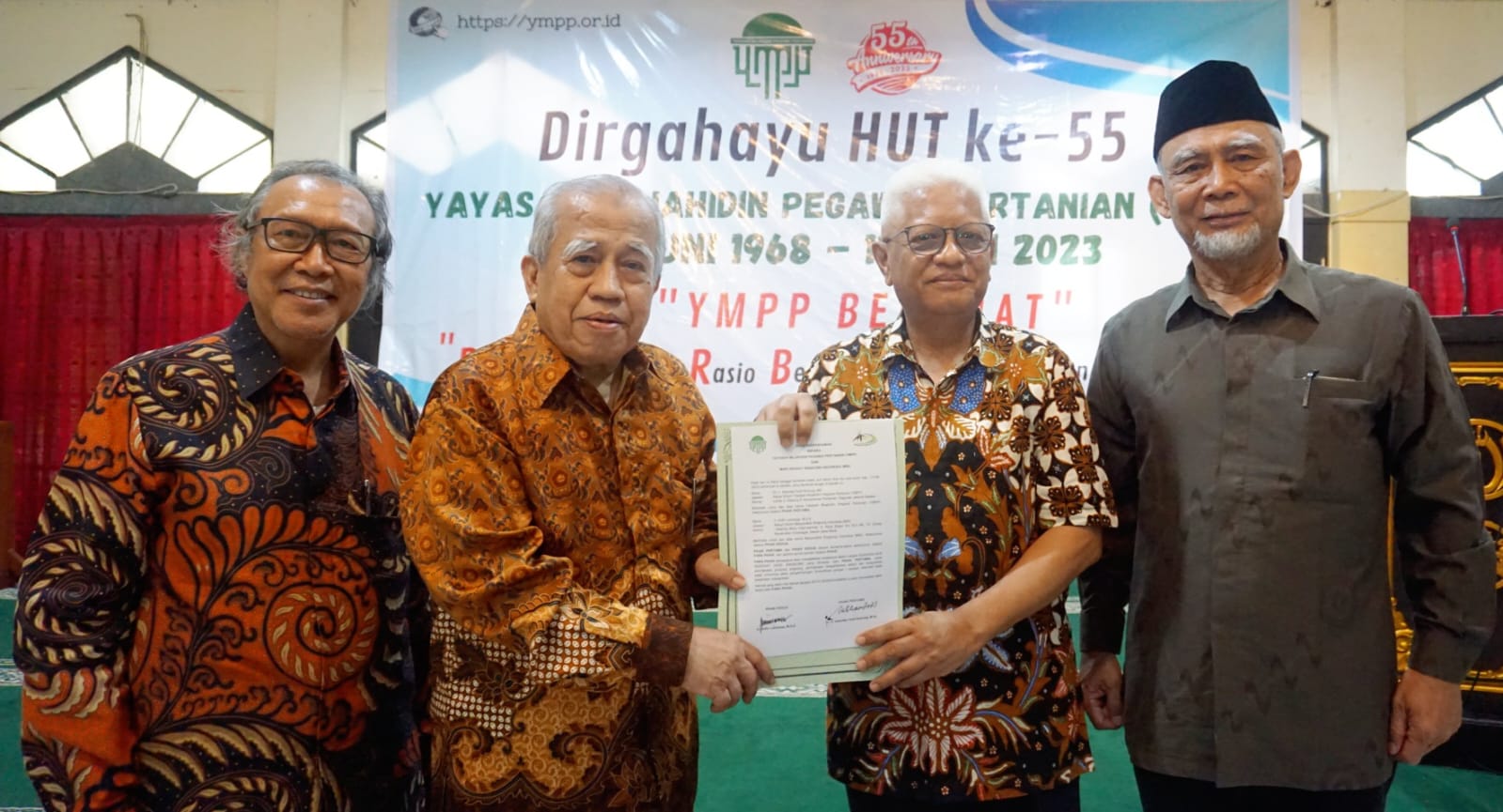 Dirgahayu HUT Ke-55 YMPP, 12 Juni 2023